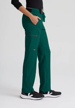 Color: Verde Hunter - vista posterior Pantalon Greys Anatomy Kim en Medimed Honduras