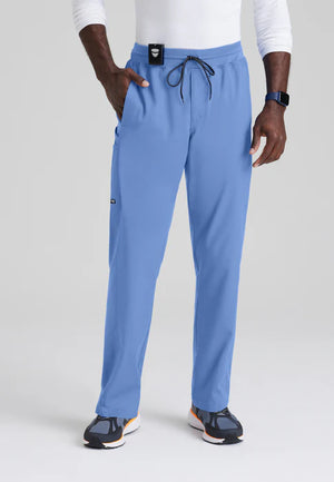 Color: Azul Cielo - vista frontal Pantalon Greys Anatomy Hudson Hombre en Medimed Honduras