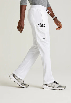 Color: Blanco - vista posterior Pantalon Greys Anatomy Hudson Hombre en Medimed Honduras