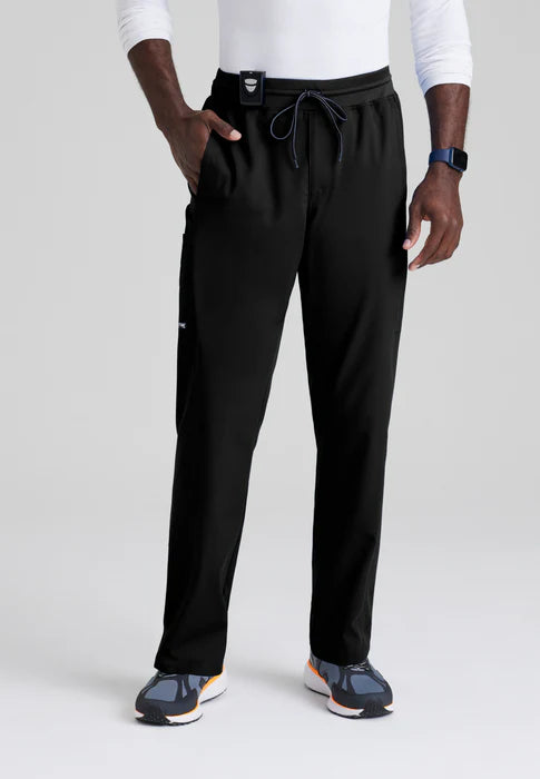 Color: Negro - vista frontal Pantalon Greys Anatomy Hudson Hombre en Medimed Honduras