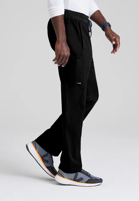 Color: Negro - vista posterior Pantalon Greys Anatomy Hudson Hombre en Medimed Honduras