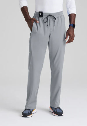 Color: Pewter - vista frontal Pantalon Greys Anatomy Hudson Hombre en Medimed Honduras
