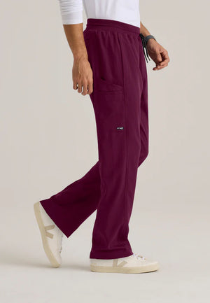 Color: Vino - vista posterior Pantalon Greys Anatomy Hudson Hombre en Medimed Honduras
