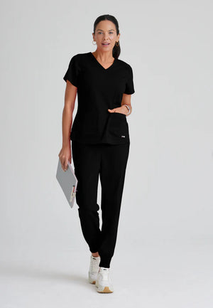 Color: Negro - vista lateral Camisa Greys Anatomy Emma en Medimed Honduras
