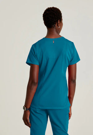Color: Azul Caribe - detalle Camisa Greys Anatomy Serena en Medimed Honduras