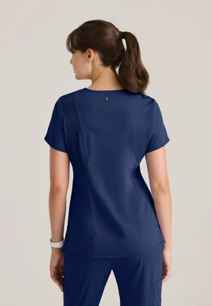 Color: Indigo - detalle Camisa Greys Anatomy Serena en Medimed Honduras