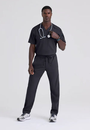 Color: Acero - vista lateral Camisa Greys Anatomy Murphy Hombre en Medimed Honduras