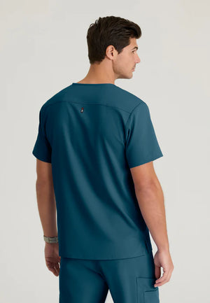 Color: Azul Caribe - detalle Camisa Greys Anatomy Murphy Hombre en Medimed Honduras