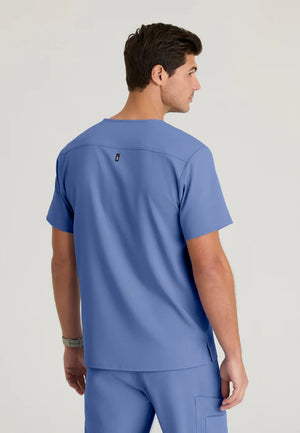 Color: Azul Cielo - detalle Camisa Greys Anatomy Murphy Hombre en Medimed Honduras
