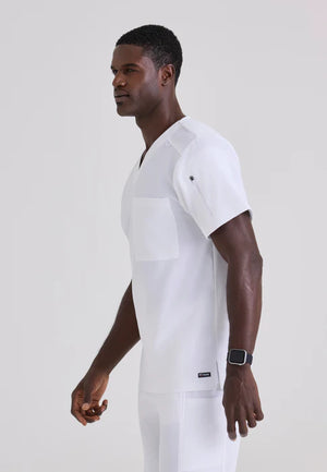 Color: Blanco - vista posterior Camisa Greys Anatomy Murphy Hombre en Medimed Honduras