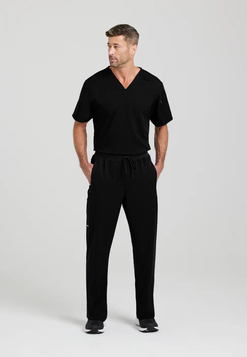 Color: Negro - vista lateral Camisa Greys Anatomy Murphy Hombre en Medimed Honduras