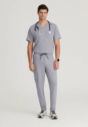 Color: Pewter - vista lateral Camisa Greys Anatomy Murphy Hombre en Medimed Honduras
