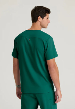 Color: Verde Hunter - detalle Camisa Greys Anatomy Murphy Hombre en Medimed Honduras
