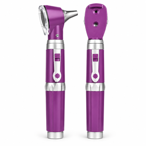 Color: Morado - vista 2 Conjunto Otoscopio Oftalmoscopio Doble Mango Micromedic en Medimed Honduras
