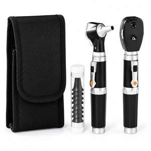 Color: Negro - vista 1 Conjunto Otoscopio Oftalmoscopio Doble Mango Micromedic en Medimed Honduras