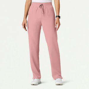 Color: Rosado Perla - vista frontal Pantalon Jaanuu Kerr 365 Tiro Alto en Medimed Honduras