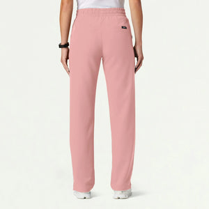 Color: Rosado Perla - vista posterior Pantalon Jaanuu Kerr 365 Tiro Alto en Medimed Honduras