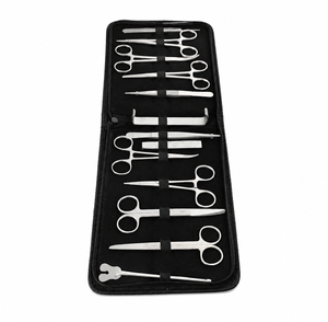 Kit de Cirugía Menor de 15 Piezas en Acero Inoxidable