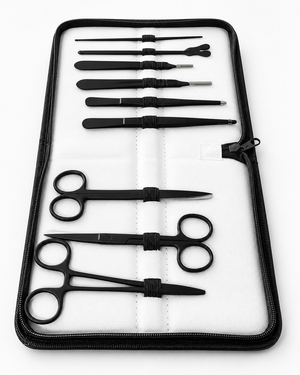 Kit De Cirugia Menor 9 Piezas, Kit De Diseccio