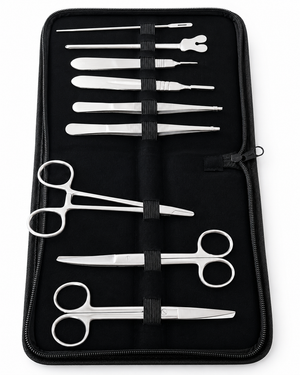Kit De Cirugia Menor 9 Piezas, Kit De Diseccio