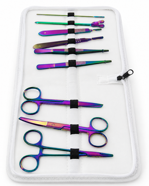 Kit De Cirugia Menor 9 Piezas, Kit De Diseccio