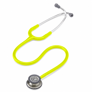 Color: Lima Limon - vista lateral Estetoscopio Littmann Classic III Estandar en Medimed Honduras