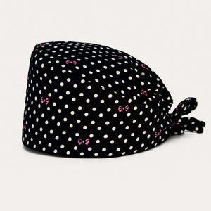 Gorro de quirofano ajustable con banda para el sudor, adecuado para hombres y mujeres