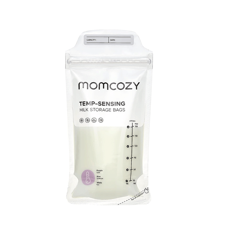 Momcozy Breast Milk Storage Bags with Temperature Sensing: