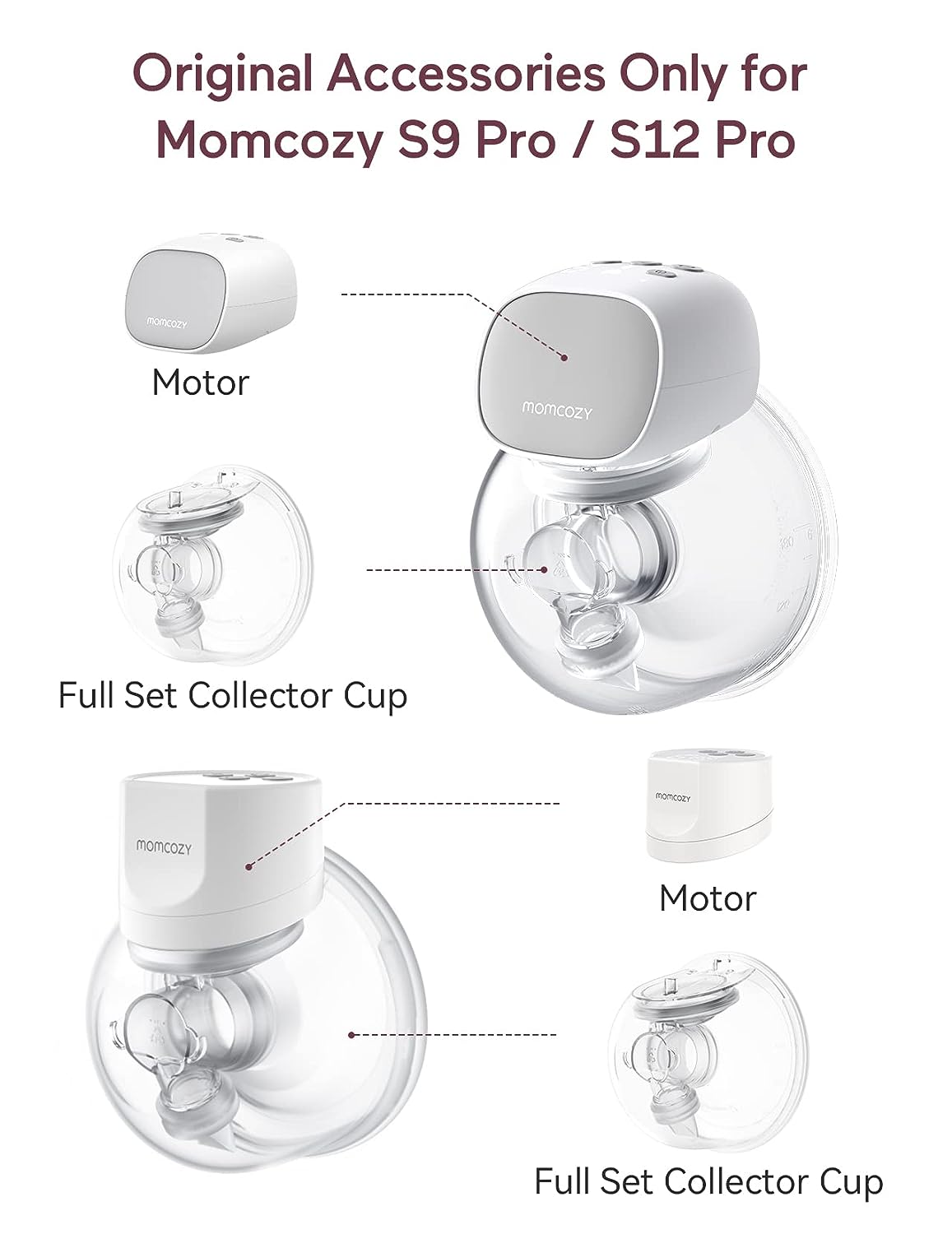 
                  
                    Momcozy Juego Completo de Colector de Leche Full Set, diseñado para proporcionar comodidad y eficiencia en la extracción de leche materna. ¡Obtén todo lo que necesitas en un solo paquete para facilitar tu experiencia de lactancia!
                  
                