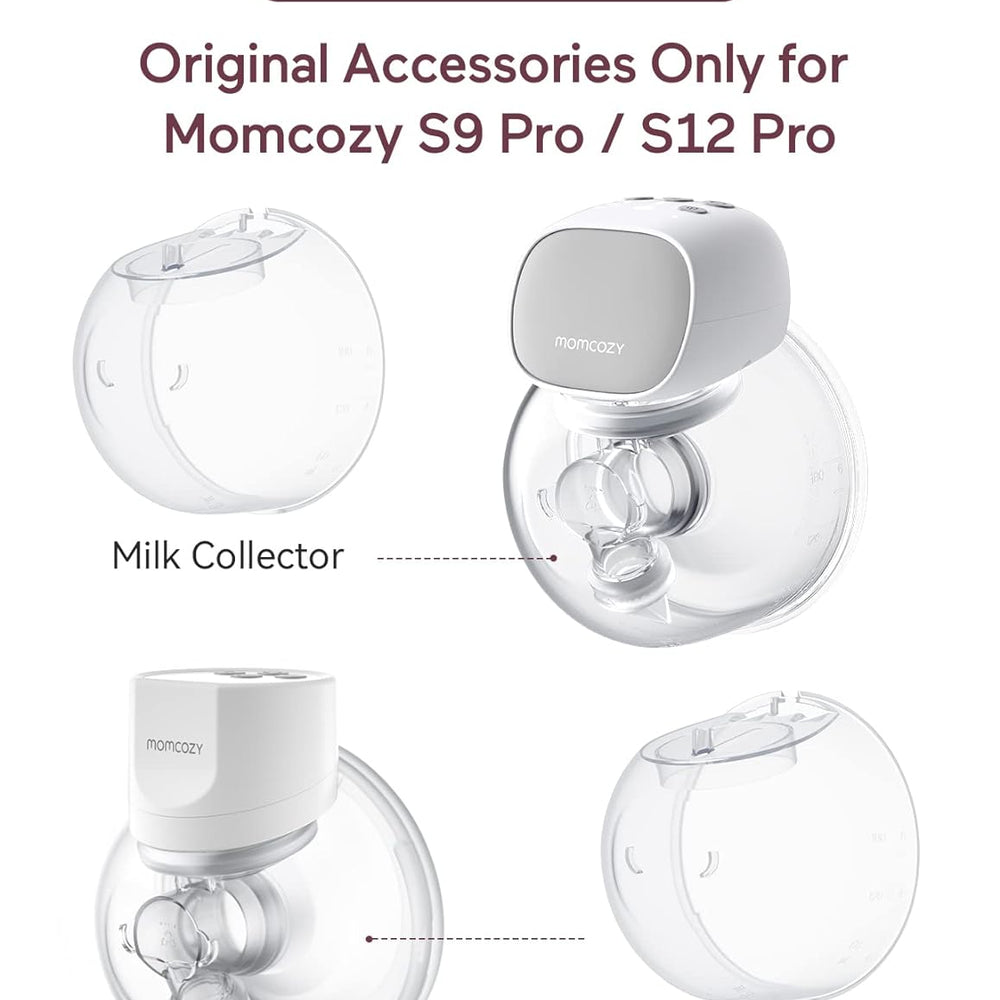 
                  
                    Momcozy Solo Recolector de Leche: Complemento Perfecto para tus Extractores Momcozy S9 Pro/S12 Pro, diseñado para una extracción de leche materna eficiente y conveniente. ¡Obtén el complemento perfecto para tus extractores Momcozy hoy mismo!
                  
                