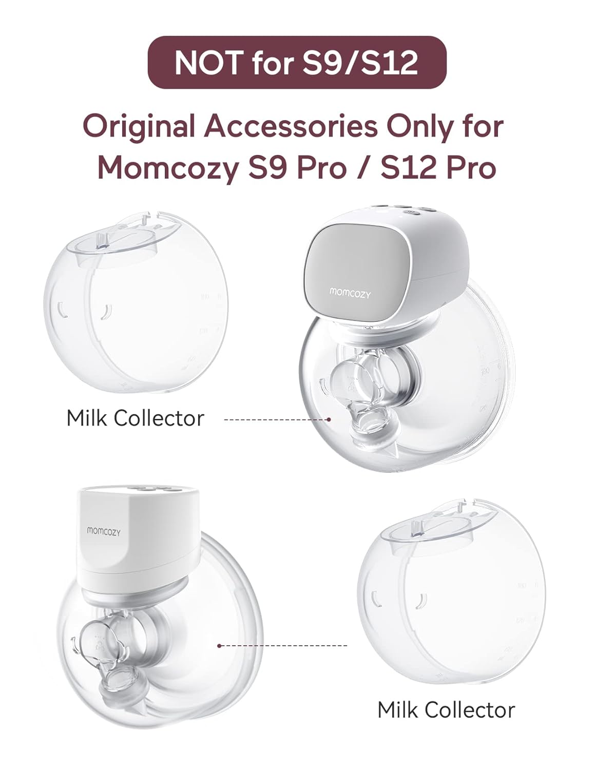 
                  
                    Momcozy Solo Recolector de Leche: Complemento Perfecto para tus Extractores Momcozy S9 Pro/S12 Pro, diseñado para una extracción de leche materna eficiente y conveniente. ¡Obtén el complemento perfecto para tus extractores Momcozy hoy mismo!
                  
                