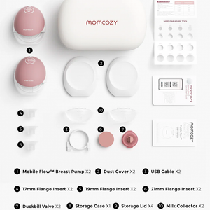 Momcozy Maternidad M9 - Extractor de leche portátil. | Compact Flex™