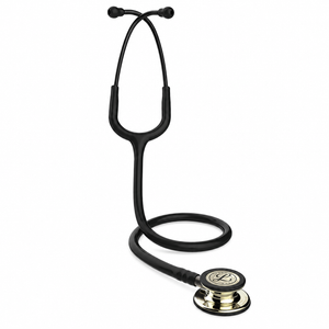 Color: Negro Champan - vista frontal Estetoscopio Littmann Classic III en Medimed Honduras