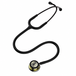 Color: Negro Champan - vista lateral Estetoscopio Littmann Classic III en Medimed Honduras