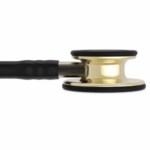 Color: Negro Champan - detalle Estetoscopio Littmann Classic III en Medimed Honduras