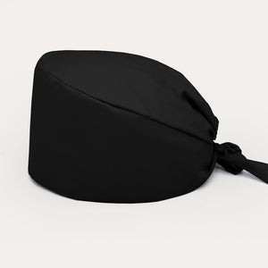 Gorro de quirofano ajustable con banda para el sudor, adecuado para hombres y mujeres