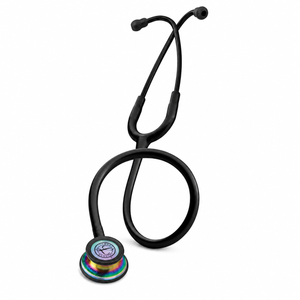 Color: Negro Tornasol - vista frontal Estetoscopio Littmann Classic III en Medimed Honduras