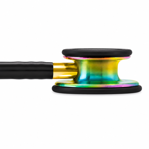 Color: Negro Tornasol - detalle Estetoscopio Littmann Classic III en Medimed Honduras