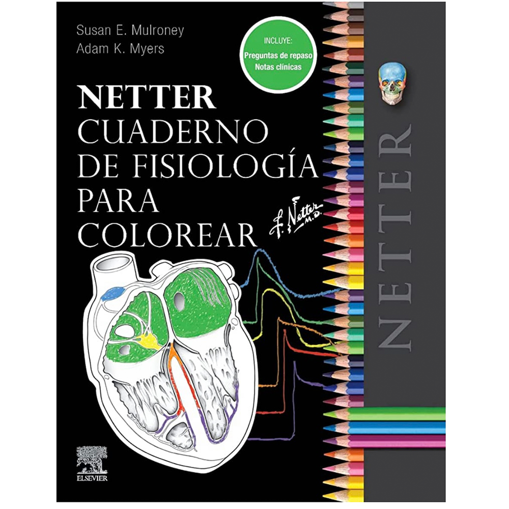 Libro Netter.Cuaderno de fisiología para colorear