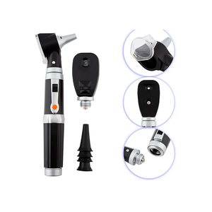 Conjunto Otoscopio + Oftalmoscopio Intercambiable Micromedic - Equipo de diagnóstico integral para oído y ojo con mango intercambiable, en Medimed Honduras