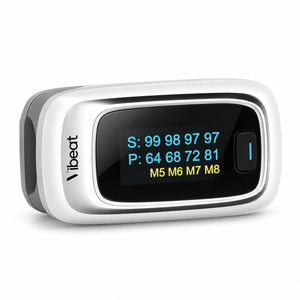 Color: Blanco - vista 2 - Oxímetro Vibeat en Medimed Honduras