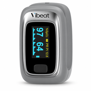 Color: Gris - vista 1 - Oxímetro Vibeat en Medimed Honduras