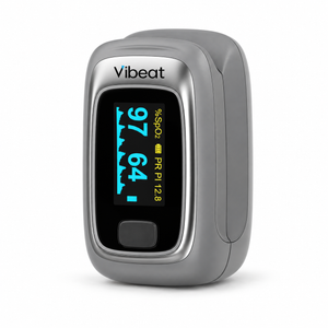 Color: Gris - vista 2 - Oxímetro Vibeat en Medimed Honduras