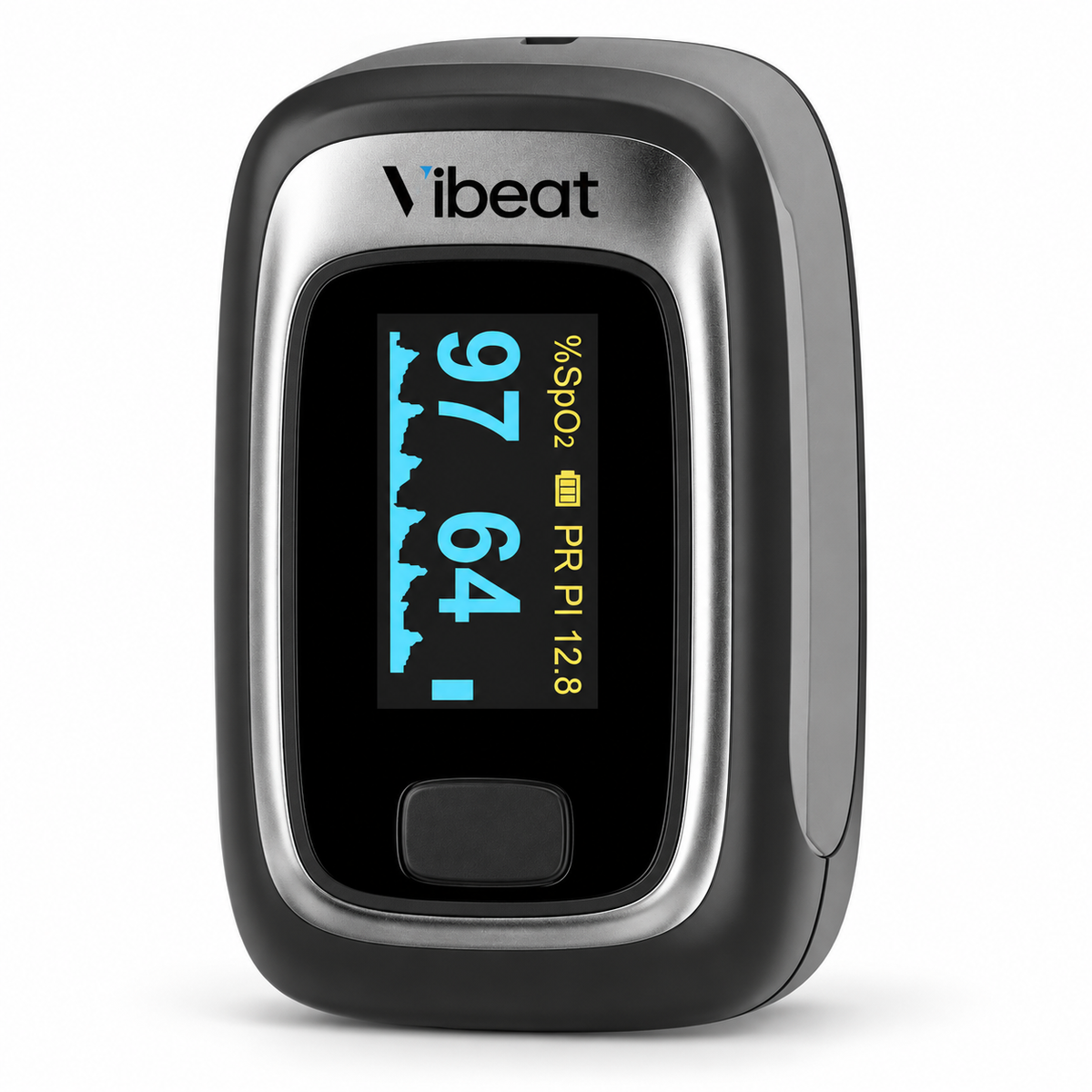 Color: Negro - vista 1 - Oxímetro Vibeat en Medimed Honduras