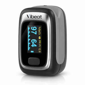 Color: Negro - vista 3 - Oxímetro Vibeat en Medimed Honduras