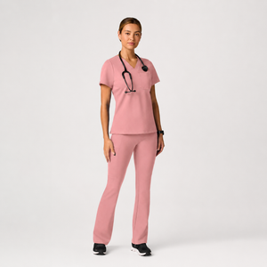 Color: Mauve - vista lateral Pantalón Jaanuu Perri Yoga UltraSOFT en Medimed Honduras
