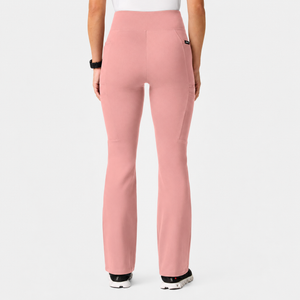 Color: Mauve - vista detalle cintura yoga Pantalón Jaanuu Perri UltraSOFT en Medimed Honduras
