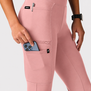 Color: Mauve - vista styling Pantalón Jaanuu Perri Yoga UltraSOFT en Medimed Honduras