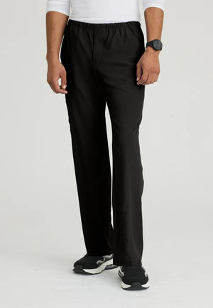 Color: Negro - vista frontal Pantalon Skechers Structure Hombre en Medimed Honduras