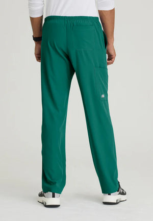 Color: Verde Hunter - detalle Pantalon Skechers Structure Hombre en Medimed Honduras